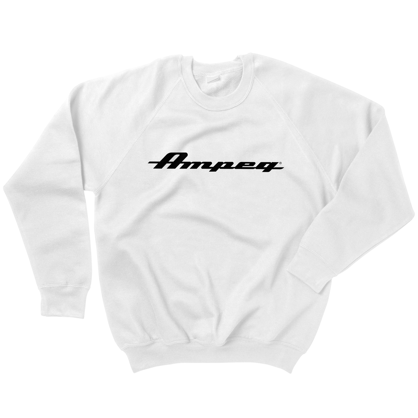 Crew Neck Pullover x White