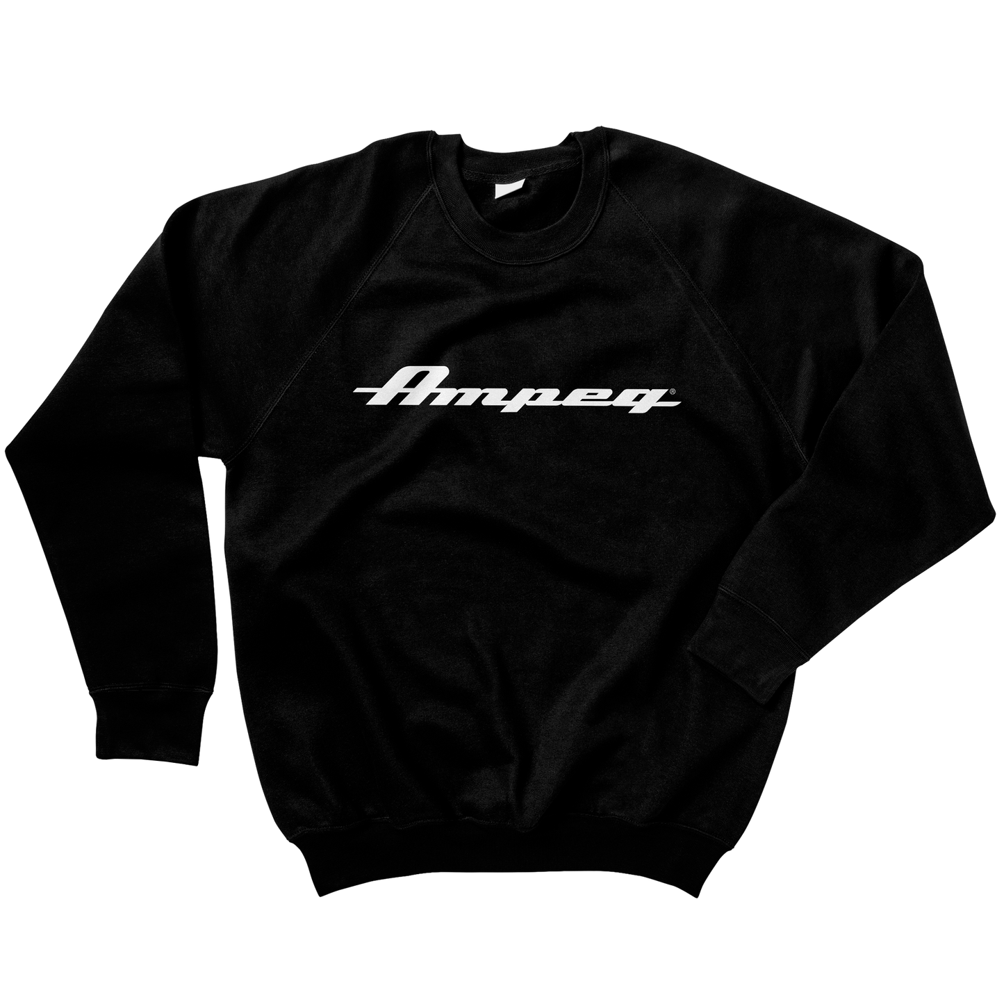 Crew Neck Pullover x Black