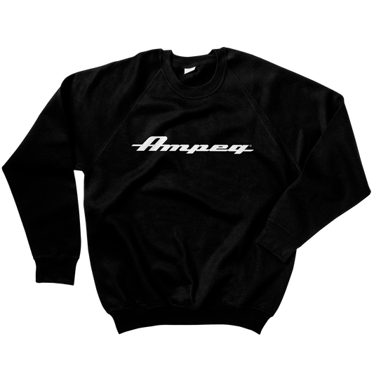 Crew Neck Pullover x Black