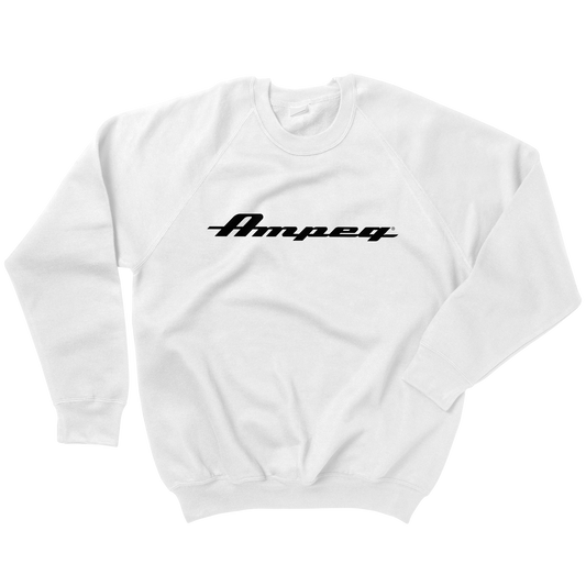 Crew Neck Pullover x White