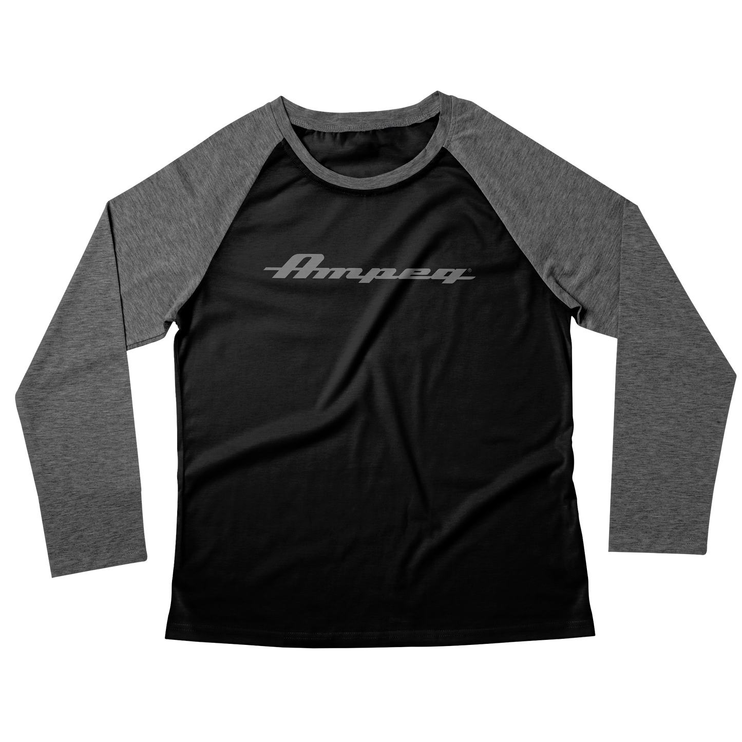 Tri-Blend 3/4 Sleeve Raglan x Black