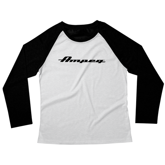 Tri-Blend 3/4 Sleeve Raglan x White